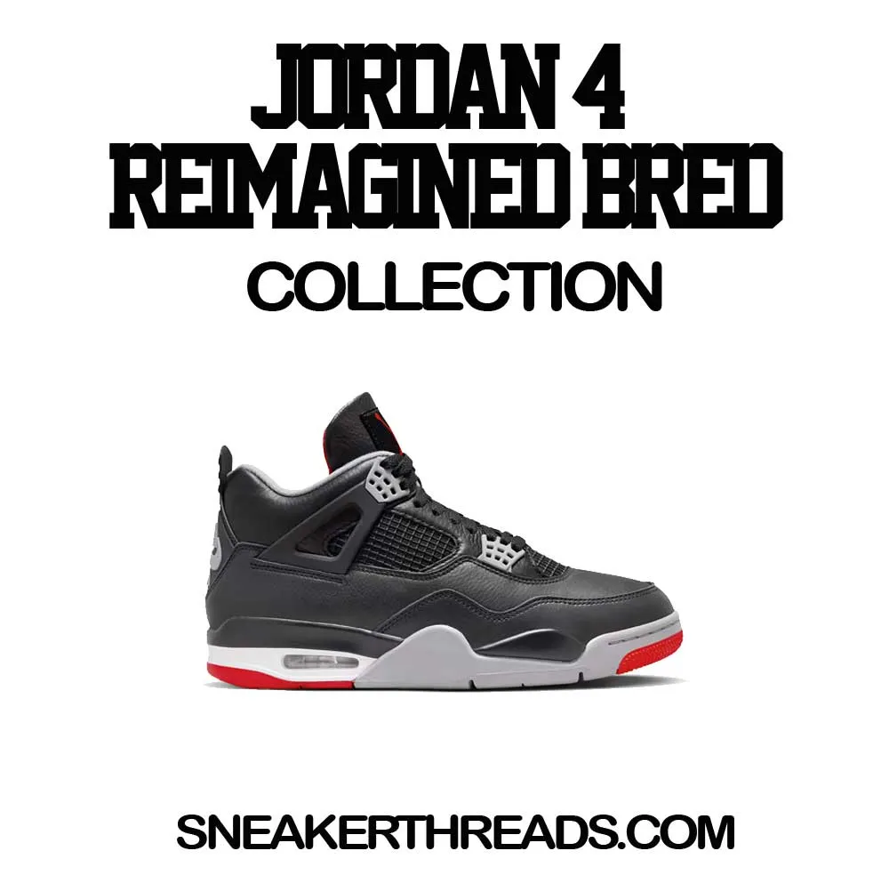 Retro 4 Bred Money Mike Shirt