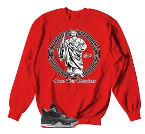 Retro 4 Bred San Judas Sweater