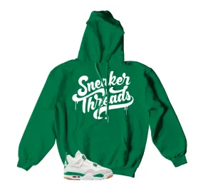 Retro 4 SB Pine Green ST Drip Hoodie