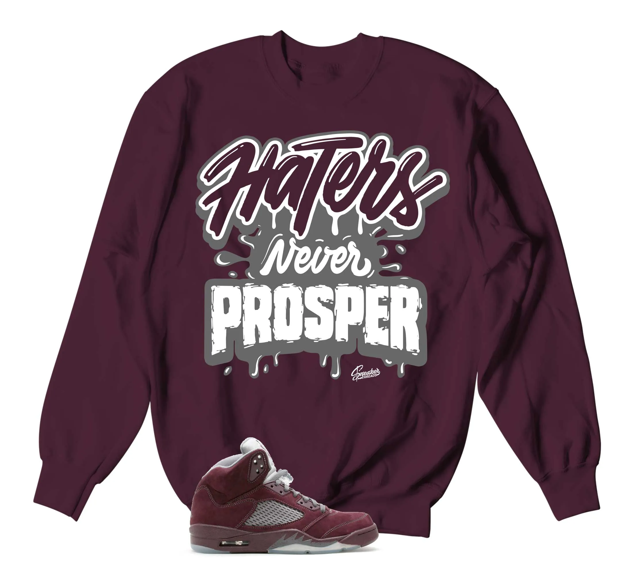 Retro 5 Burgundy Prosper Sweater