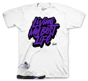 Retro 5 Concord Living Life Shirt