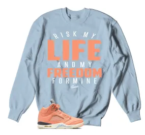 Retro 5 Crimson Bliss My Life Sweater