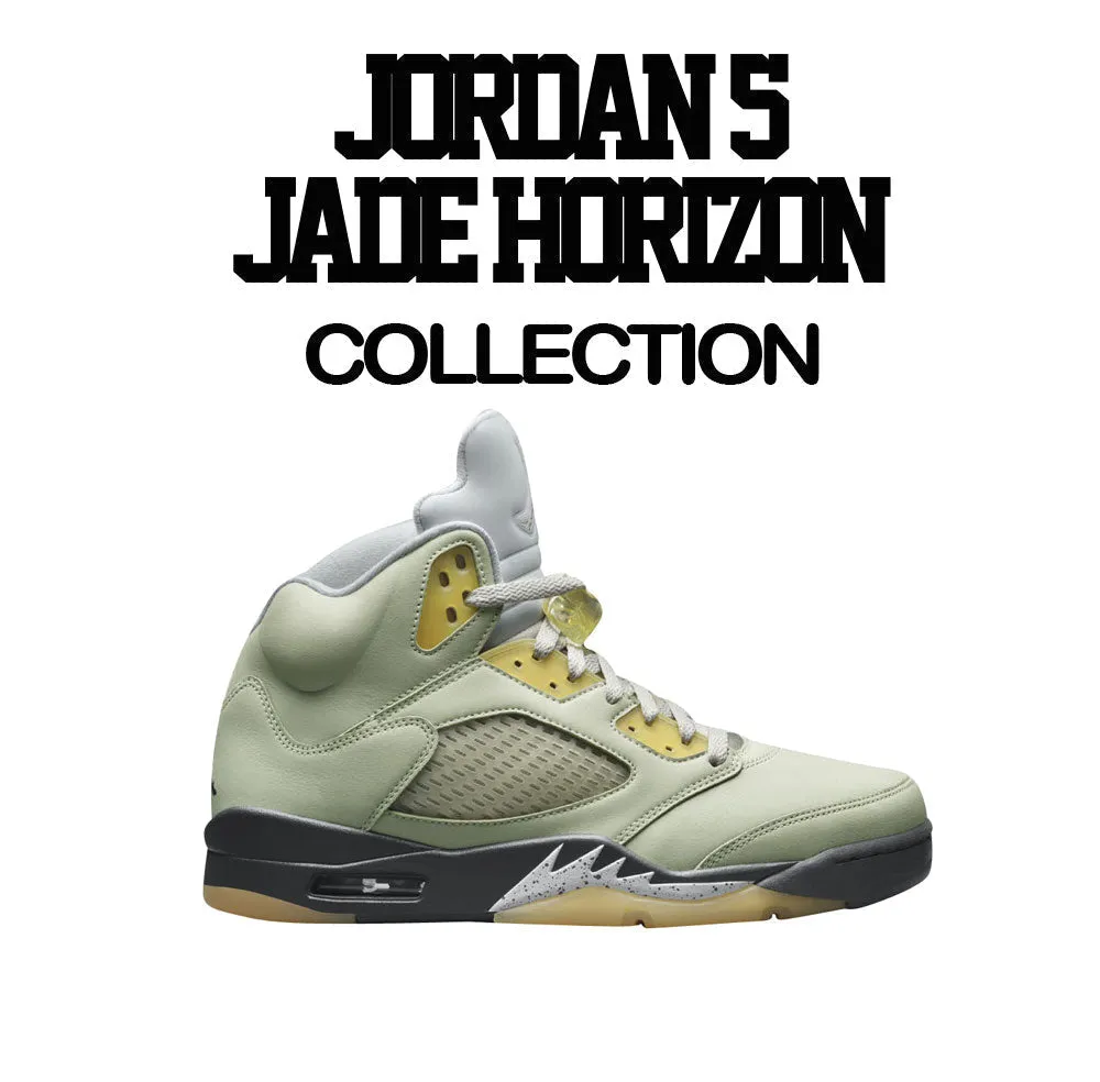 Retro 5 Jade Horizon Money Over Love Sweater