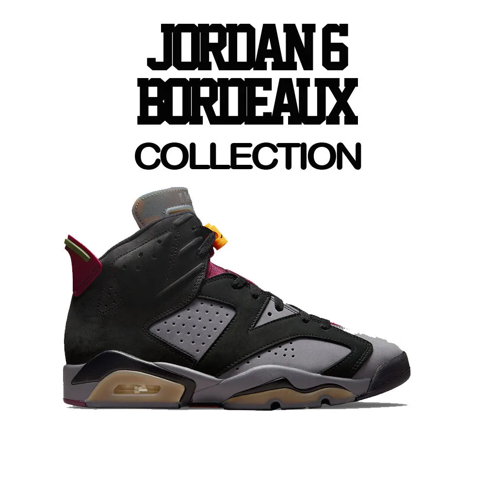 Retro 6 Bordeaux Toro Shirt