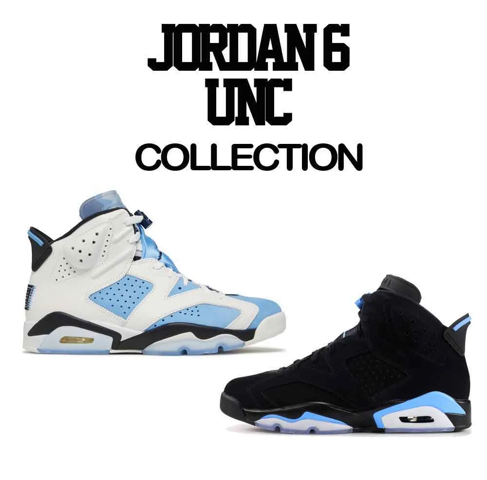 Retro 6 University Blue Sweater - Rookie Bear - White