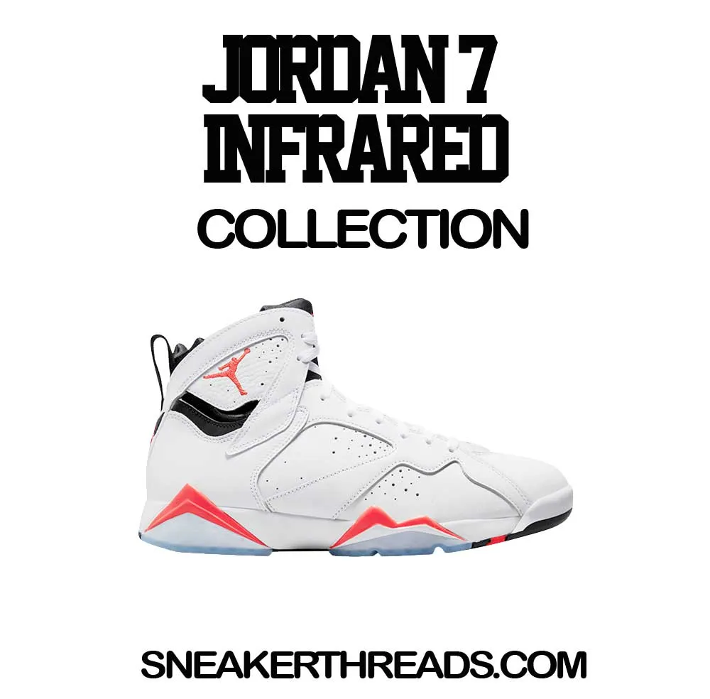 Retro 7 Infrared God Got Me Varsity Jacket