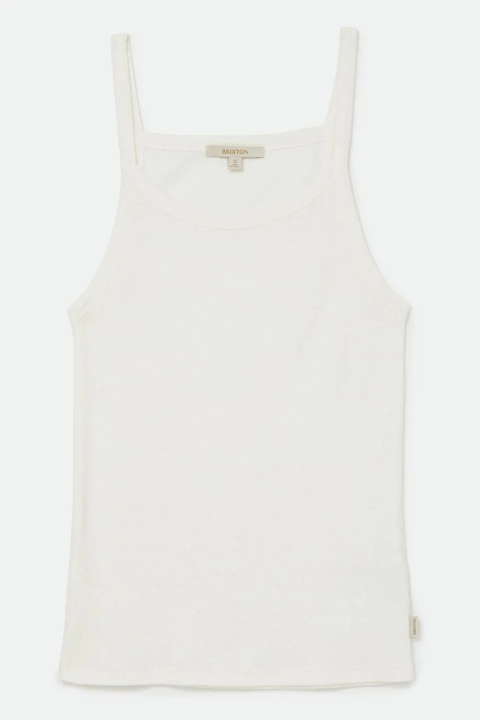 Samantha SL White Rib Tank