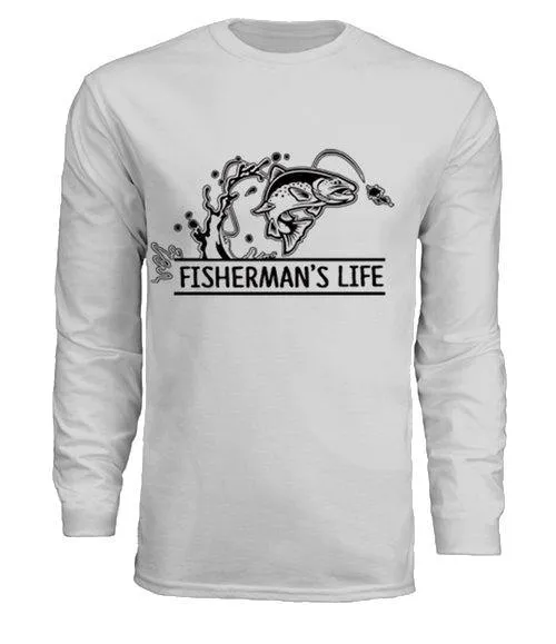 Steelhead on Fly Long Sleeve