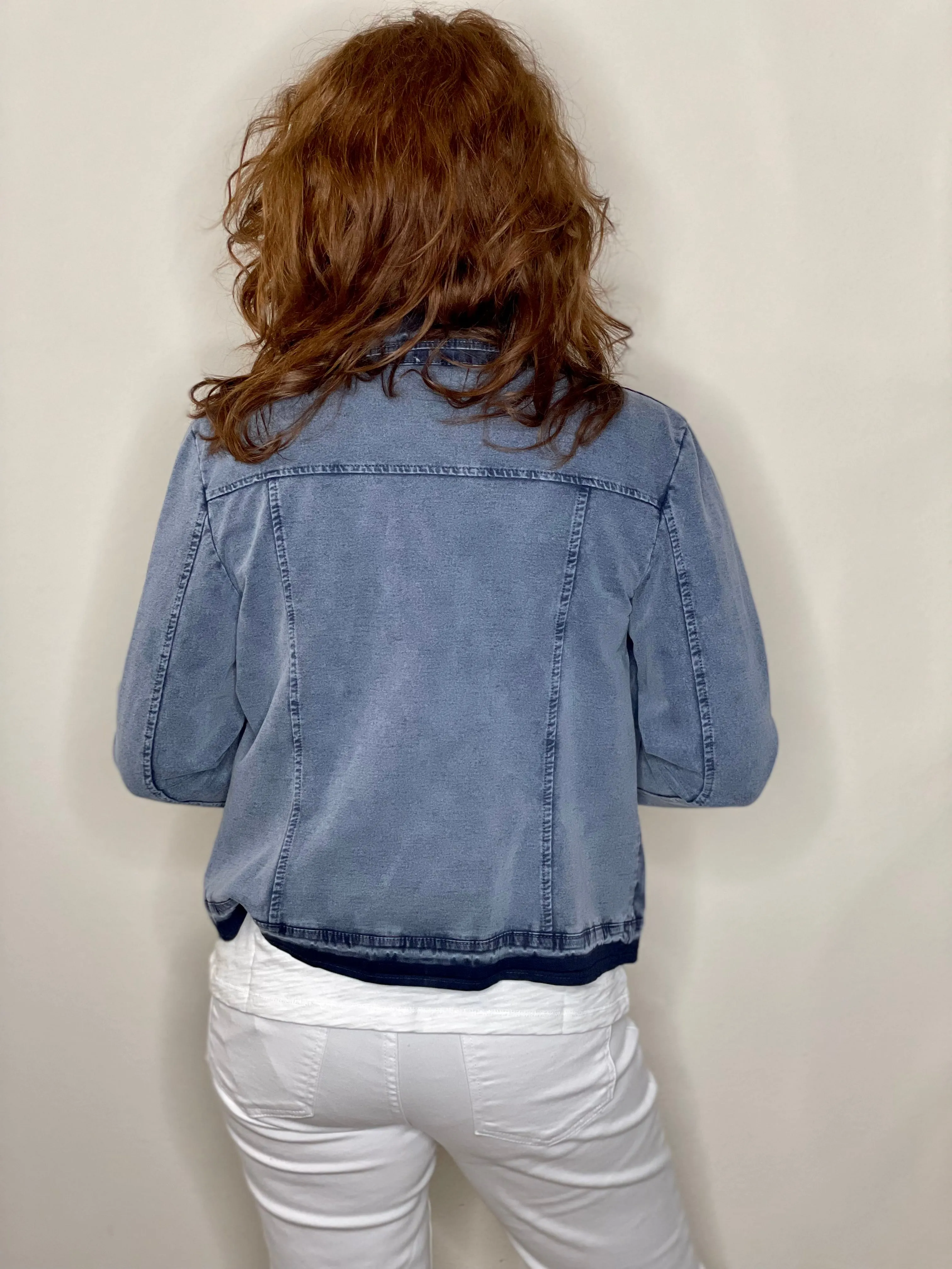 Stone Wash Denim Jacket