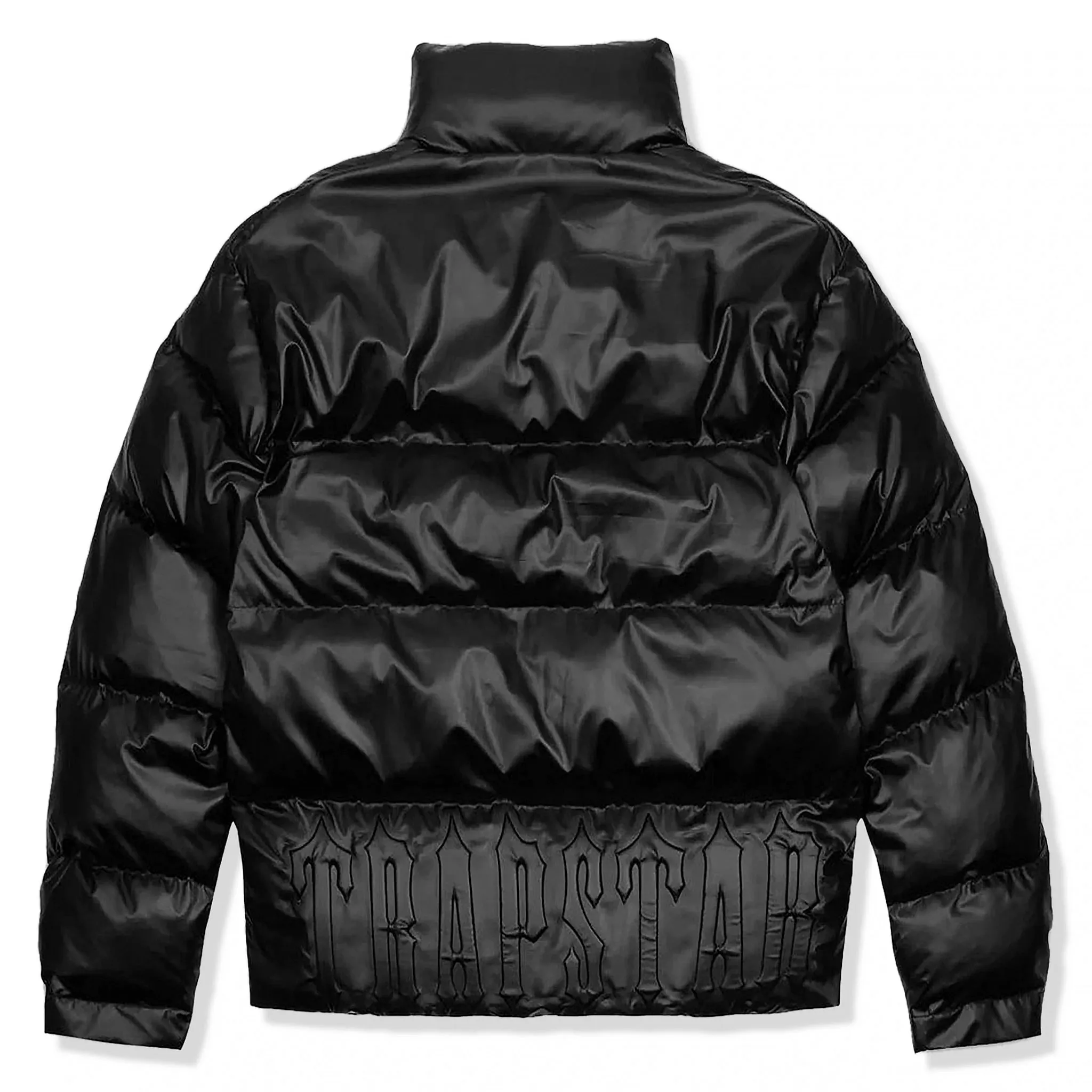 Trapstar Irongate Embossed Black Puffer Jacket