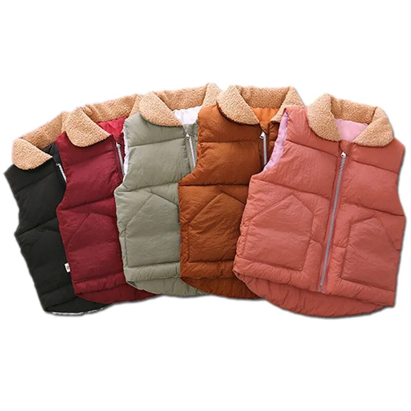 Warm Thicken Vest Jackets