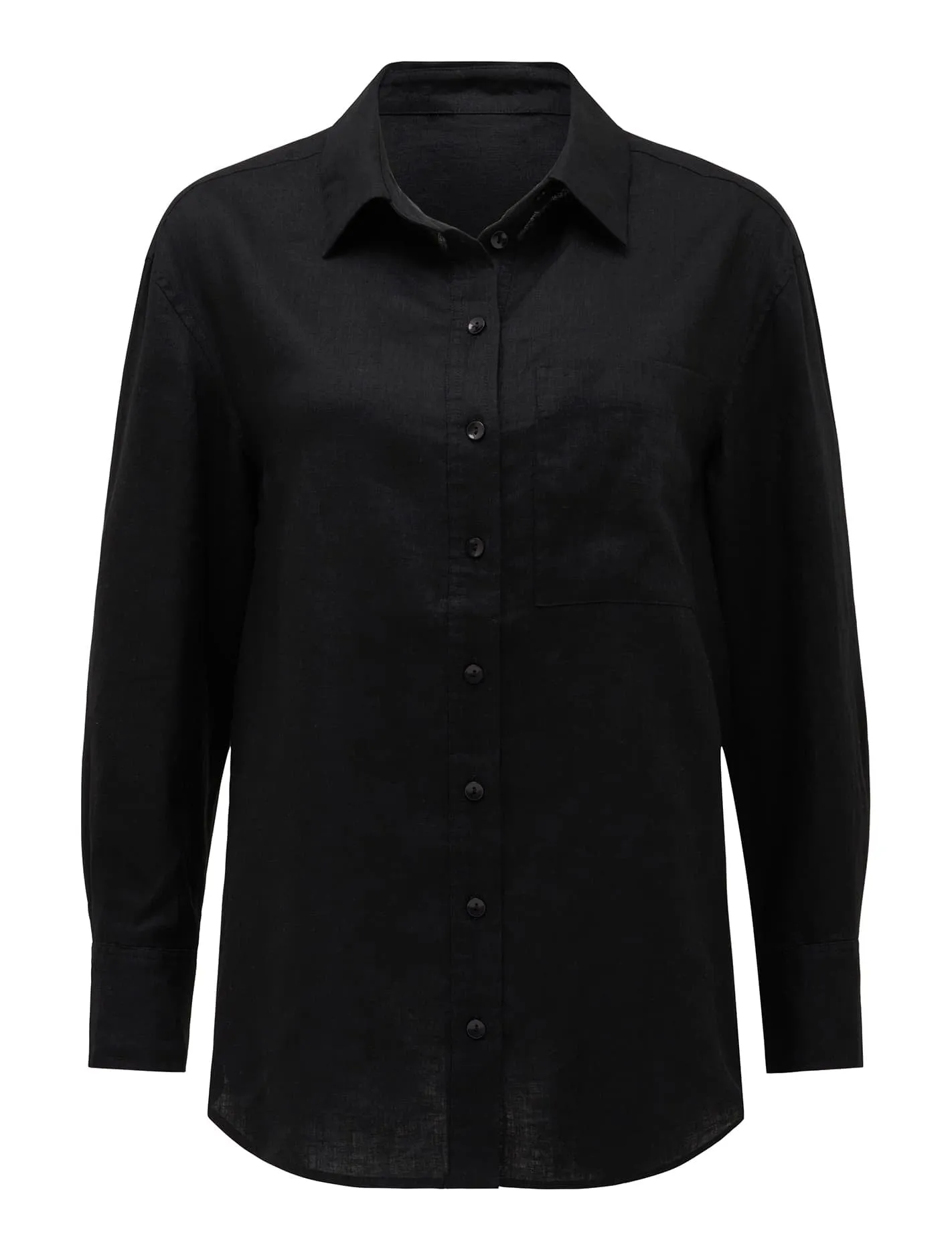 Willa Washed Linen Blend Shirt