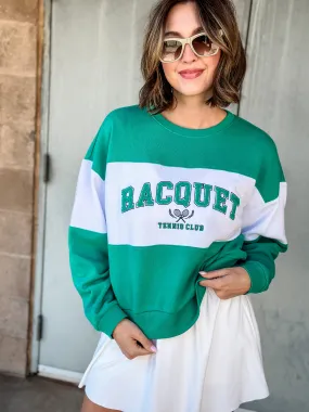 Z Supply Racquet Sweatshirt Team | Green